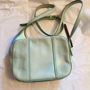 Fossil Light Green Crossbody Bag